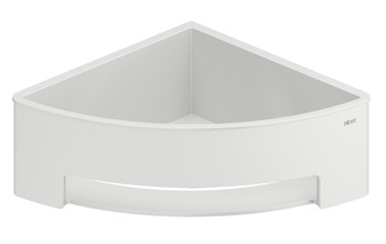 Corner Shower Basket, Semi-circular, Hewi 900 series