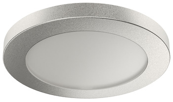 Surface mounted downlight, monochrome, round, Häfele Loox5 LED 3035, 24 V