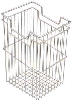 Wire Laundry Hamper, with Tilt-Out and Push-Open Options