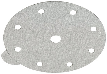 Abrasive Disc, PSA, 5, Silicon Carbide, Tabbed, 9 Holes