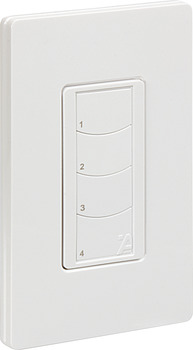 Wireless Wall Switch, Häfele Connect Mesh 4-Button Remote and Wall Plate Kit