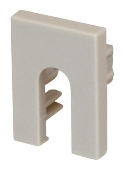 End Cap, Slotted, for Häfele Loox5 Profile 2103/2104