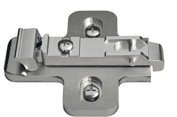 Clip Mounting Plate, Salice, without Pre-Installed Mounting Screws