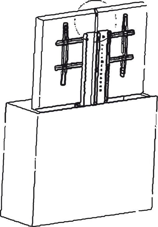 Hafele 504.20.191 Block Platform for Appliance Lift