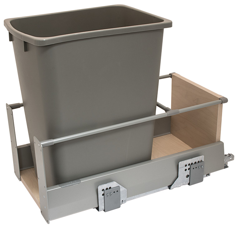 plastic grey 2 x 35L for use with 450mm unit 551gy Pull-out waste bin 