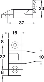 Push-In Fitting, AS Frame Component