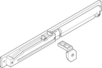 Soft and Self Closing Mechanism, for Slido R-Aluflex 40A/R-Aluflex 80A/R-Aluflex 80W