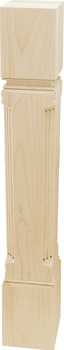 Wood Post, 40 1/2 x 5 1/2 x 5 1/2 (H x W x D)